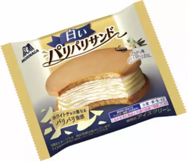 「今週新発売のしっとりまとめ！『白いパリパリサンド』、『いちごのショートケーキ』など♪」の画像