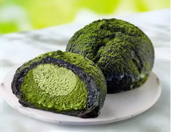 「今週新発売の抹茶味まとめ！『×　森半　濃い抹茶クッキーシュー』、『×　森半　濃い抹茶クレープ』など♪」の画像
