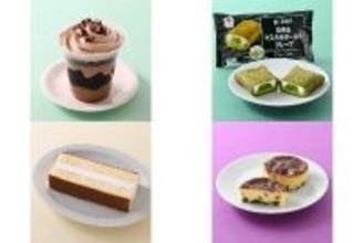 今週新発売のファミマスイーツまとめ！『チョコレートパフェ　コーヒーゼリー入り』、『ＢＥ：ＦＩＲＳＴ　抹茶＆マスカルポーネのクレープ』など♪