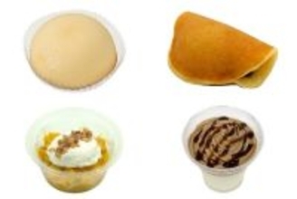 今週新発売のコンビニ低カロリー スイーツまとめ！『ふわっほわっ』、『和もっち巻き　おいも＆おいもムース』など♪