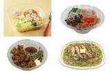 「今週新発売のコンビニパスタまとめ！『冷製生パスタ　海老とトマトクリーム』、『胡麻香る担々風パスタサラダ』など♪」の画像1