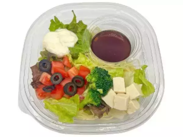 「今週新発売のコンビニパスタまとめ！『冷製生パスタ　海老とトマトクリーム』、『胡麻香る担々風パスタサラダ』など♪」の画像
