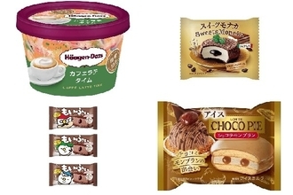 今週新発売のアイスクリームまとめ！『ミニカップ　カフェラテタイム』、『スイーツモナカ　ティラミス』など♪