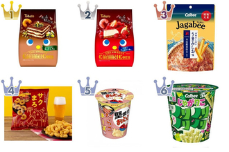 限定品目白押し！スナック菓子トレンド人気ランキング！