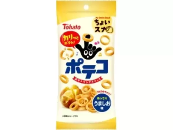 「【2026年4月第2週】ポテトチップス・スナックの新商品！東ハト「ポテコ」「あみじゃが」うましお味など新登場まとめ」の画像
