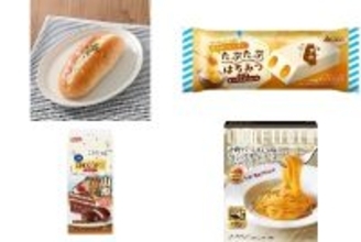 今週新発売の生クリームまとめ！『生コッペパン　ツナ＆ポテト』、『たぷたぷはちみつｗｉｔｈヨーグルト味アイス』など♪