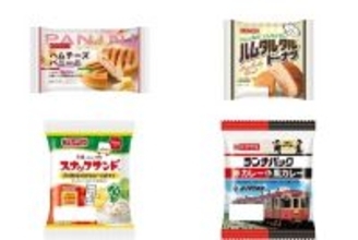 今週新発売の惣菜パンまとめ！『ハムチーズパニーニ』、『ハムタルタルドーナツ』など♪
