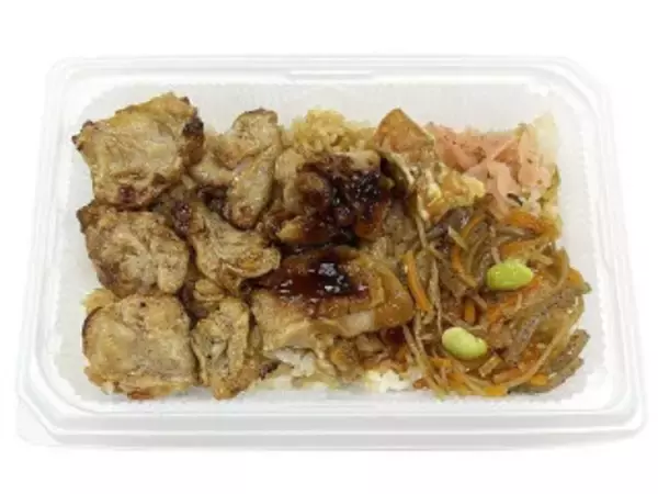 「今週新発売のお弁当まとめ！『黒胡椒仕立てのかしわバター丼』、『たらこバターごはん　麦飯』など♪」の画像