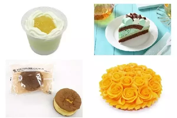 今週新発売のケーキまとめ！『りんごのレアチーズケーキ』、『チョコミントケーキ』など♪