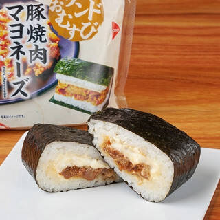 今週新発売のマヨネーズ味まとめ！『サンドおむすび　豚焼肉マヨネーズ』、『手巻海老醤油海苔海老マヨおにぎり』など♪