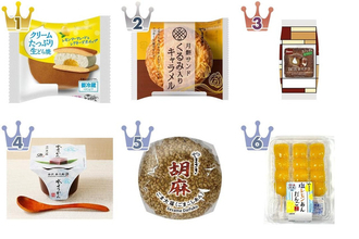コンビニ・スーパーで買える和菓子！トレンド人気ランキング！