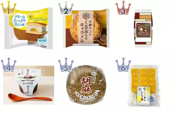 コンビニ・スーパーで買える和菓子！トレンド人気ランキング！