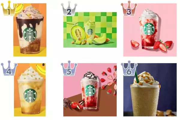 見た目も華やかなひんやりドリンク♡『スターバックスフラペチーノ』の「おすすめ」人気ランキングTOP3