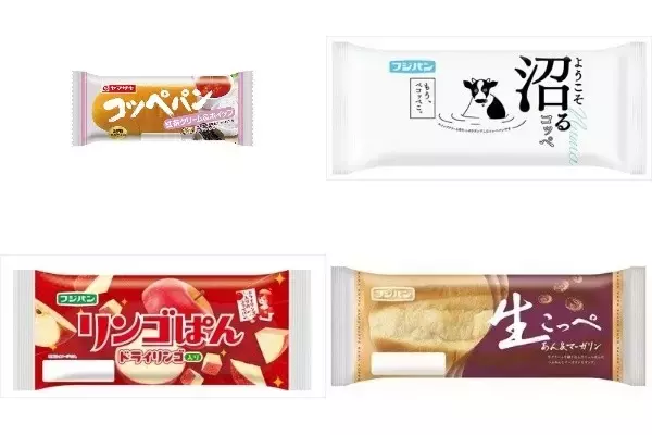 今週新発売のコッペパンまとめ！『コッペパン　紅茶クリーム＆ホイップ　新潟県産牛乳入りホイップ』、『沼るコッペ』など♪