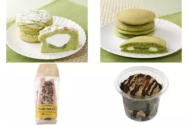 今週新発売のホイップまとめ！『森半　抹茶ミルクパン』、『森半　ふわもちパンケーキ　抹茶』など♪