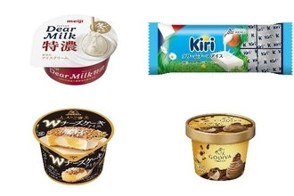 今週新発売の濃厚な食べものまとめ！『Ｄｅａｒ　Ｍｉｌｋ　特濃』、『キリ　クリームチーズアイス』など♪