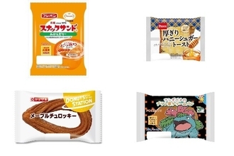 今週新発売の菓子パン