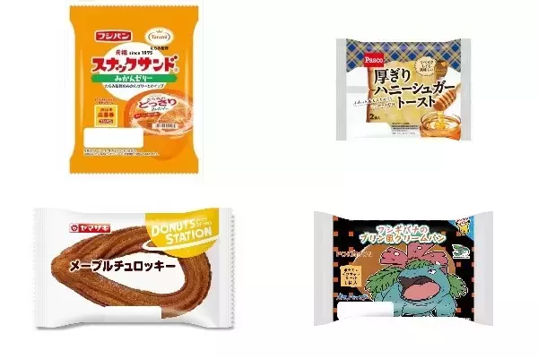 今週新発売の菓子パン