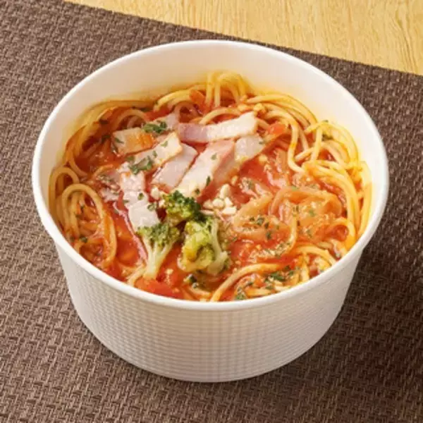「今週新発売のパスタまとめ！『ベーコンとトマトのスープパスタ』、『コク深い味わい　トマトクリームスープ』など♪」の画像