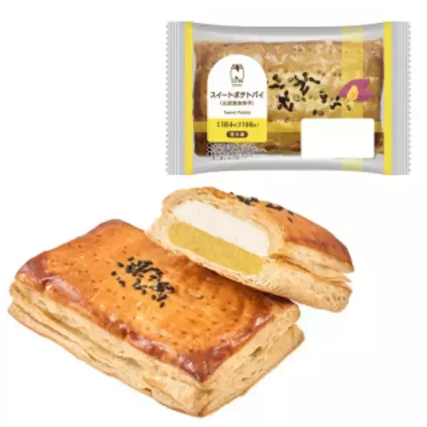 「今週新発売のいも・くり・かぼちゃまとめ！『さつまいもっち』、『笠間栗のしゅー栗ーむ』など♪」の画像