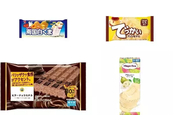 今週新発売のアイスクリーム