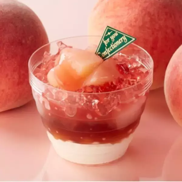 「今週新発売の桃まとめ！『桃ＭＯＲＥ　フラペチーノ』、『サントリー果茶　芳醇な白桃』など♪」の画像