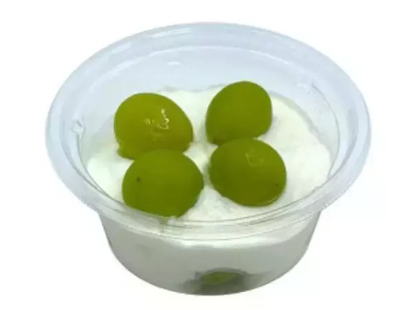 「今週新発売のぶどうまとめ！『シャインマスカット大福　みるくクリーム』、『シャインマスカットとヨーグルトホイップ』など♪」の画像