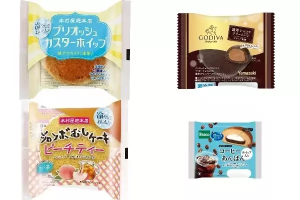 今週新発売の菓子パン