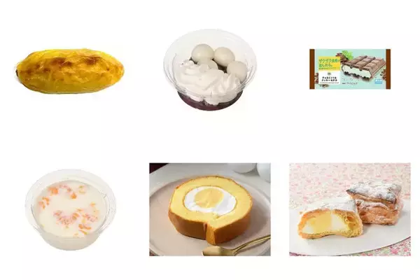 【2026年4月第2週】コンビニスイーツの新商品！スイートポテト・白玉ぜんざい・チョコミントモナカなどまとめ