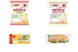 「今週新発売の惣菜パンまとめ！『スナックサンド　ハムタマゴ』、『スナックサンド　ハム＆マヨ』など♪」の画像1