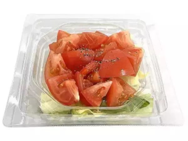 「今週新発売のトマト料理まとめ！『トマトとレタスのイタリアンサラダ』、『ミニトマトとチーズのカプレーゼ仕立て』など♪」の画像