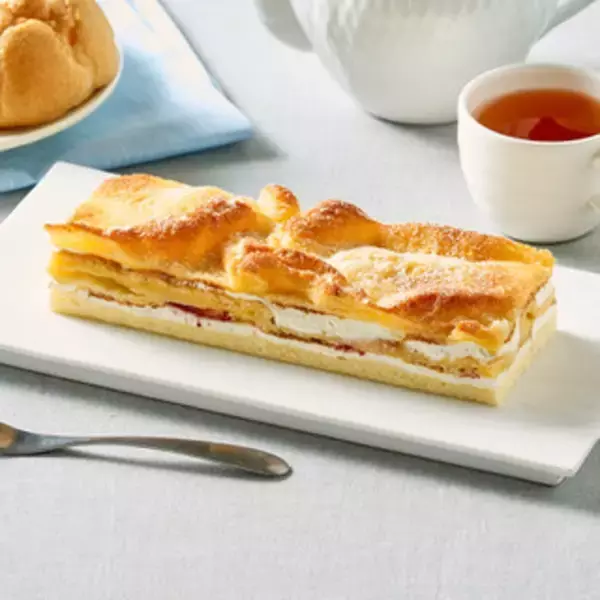 「今週新発売のホイップまとめ！『プリンシフォンスティックケーキ』、『栃木県産とちあいか使用いちごクリームパイ』など♪」の画像