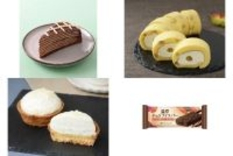 今週新発売のスイーツまとめ！『ショコラミルクレープ　生チョコレート使用』、『焼き芋のもち食感ロール　紅はるか』など♪