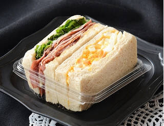 今週新発売の卵料理まとめ！『ローストビーフ＆たまごサンド』、『玉子をのせたジャンバラヤおむすび』など♪