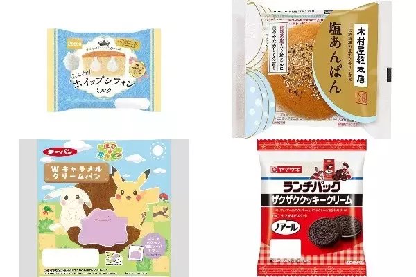 今週新発売の菓子パン