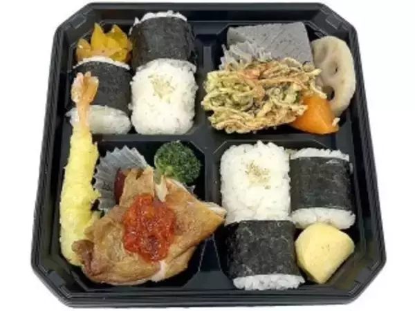 「【2026年4月第5週】コンビニ寿司・コンビニ弁当の新商品！イカフライおかか御飯・海老天かき揚げご飯など話題弁当まとめ」の画像