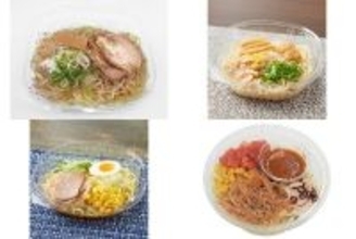 今週新発売のコンビニラーメンまとめ！『醤油とガラの旨味冷し醤油ラーメン』、『北海道産ほたて入り　冷し塩ラーメン』など♪