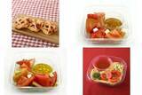 「今週新発売のトマト料理まとめ！『完熟トマトピザパン』、『福島県産トマトとチーズのサラダ』など♪」の画像1