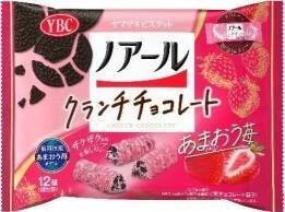 今週新発売のいちご味まとめ！『ノアールクランチチョコレート　あまおう苺』、『いちごのクレープ』など♪