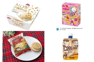 今週新発売のアイスクリームまとめ！『ＭＯＷ　ＰＲＩＭＥ　白いクッキー＆クリーム』、『ピノ　いちごのアソート』など♪