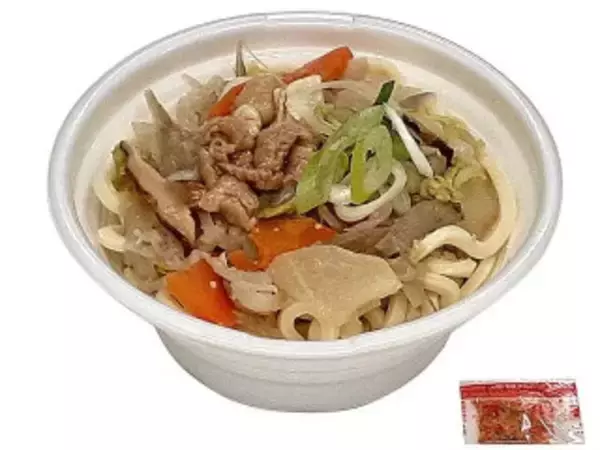 「今週新発売のうどんまとめ！『パリパリ麺の中華あんかけ皿うどん』、『牛肉うどん』など♪」の画像
