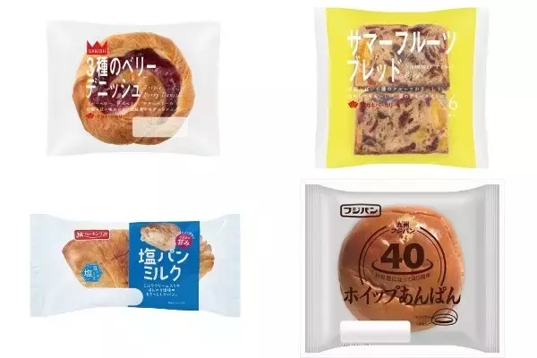 今週新発売の菓子パン