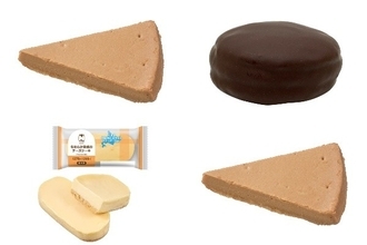 今週新発売のコンビニケーキまとめ！『かじる紅茶チーズケーキ　アッサム仕立て』、『チョコ生サンド』など♪