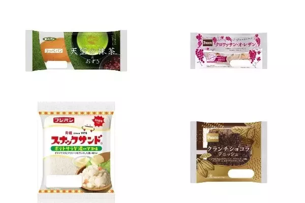 今週新発売の菓子パン