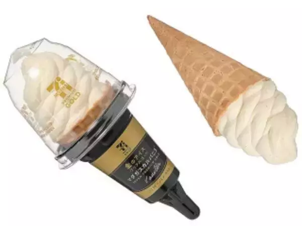 「今週新発売のクリーミーな食べものまとめ！『白いチョコミントアイスバー』、『金のワッフルコーン　マダガスカルバニラ』など♪」の画像