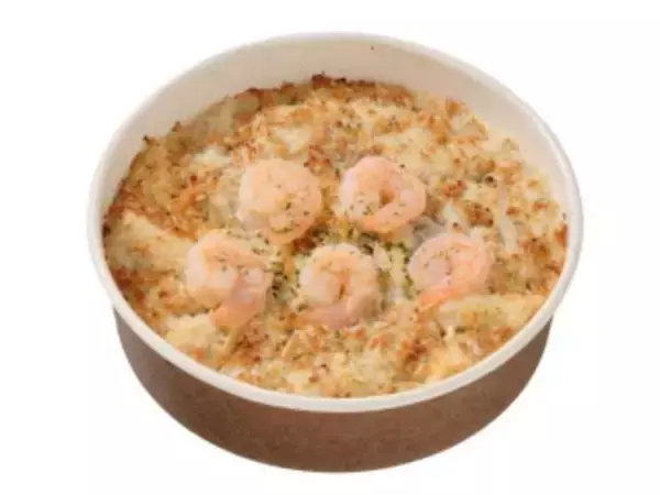 「今週新発売の海老まとめ！『特製ソースの炒めごはん　えびめし』、『旨辛！海老チリごはん』など♪」の画像