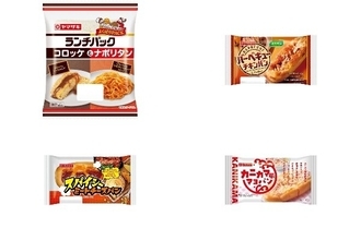 今週新発売の惣菜パンまとめ！『コロッケとナポリタン』、『バーベキューチキンパン』など♪