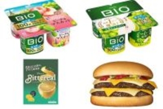 今週新発売のジューシーな食べものまとめ！『ダノンビオ　ヨーグルト　ピーチ＆マスカット』、『ダノンビオ　ヨーグルト　洋梨＆マスカット』など♪
