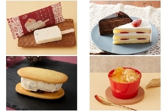 今週新発売のローソンスイーツまとめ！『ドライフルーツとナッツのカッサータ』、『苺ショート＆チョコミルクレープ』など♪