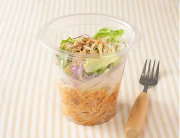 「今週新発売のコンビニパスタまとめ！『冷製パスタ　明太クリーム』、『１０種具材の彩りパスタサラダ』など♪」の画像